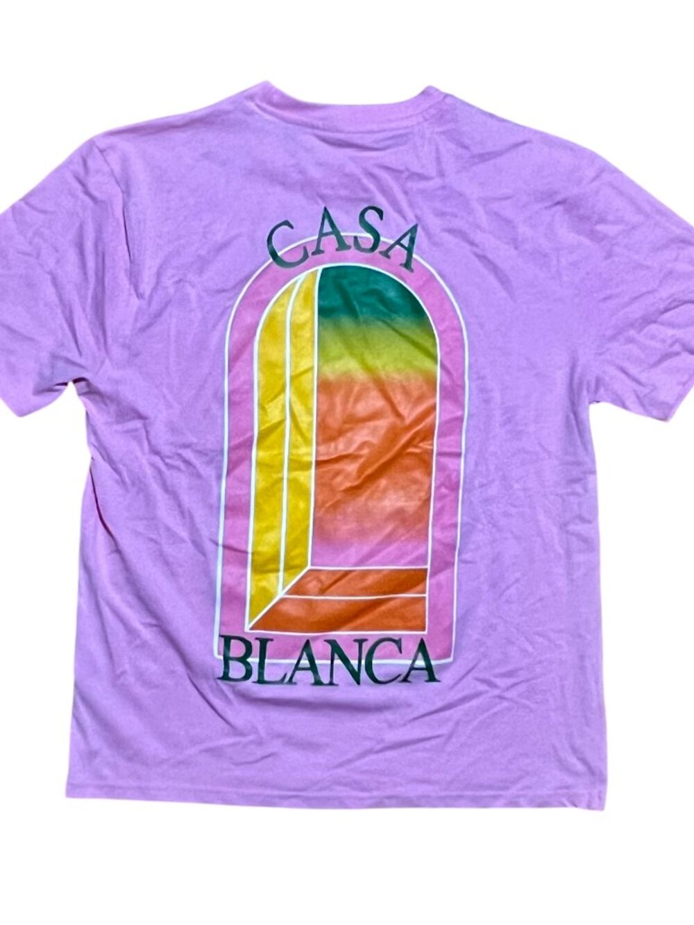 Casablanca Paris Tennis Club Colorful Streetwear Graphic T-Shirt, Unisex 2XL